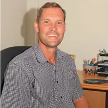  ?? Glenneis Kriel ?? ABOVE: Bertus Myburgh is currently studying for his master’s degree in animal sciences at Nelson Mandela University.