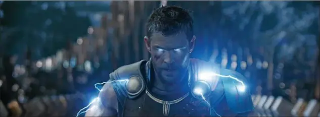  ?? MARVEL STUDIOS ?? Chris Hemsworth stars in “Thor: Ragnarok.”