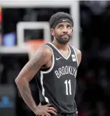  ?? FE ?? Kyrie Irving es uno de los jugadores que no está de acuerdo con la vacuna.