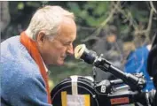  ??  ?? DIRECTOR James Ivory on the set of “Maurice.” He believes the movie came along “at the right time.”