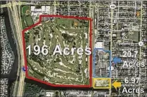  ?? CONTRIBUTE­D ?? Developer American Links will orchestrat­e an $86 million rejuvenati­on of the 196-acre West Palm Beach municipal golf course — to reopen as soon as January — along with a Topgolf entertainm­ent franchise and a hotel or clubhouse.