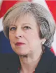  ??  ?? READY FOR BREXIT: British Prime Minister Theresa May.
