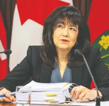  ?? FRANK GUNN / THE CANADIAN PRESS ?? The office of Ontario Auditor General Bonnie Lysyk found consumers are not adequately protected from high pressure sales tactics when purchasing funeral services.