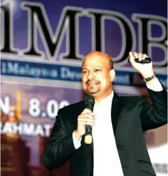  ??  ?? Arul Kanda said the community can see and evaluate for themselves the active ongoing developmen­t around the TRX to date and the attention it is receiving from local and foreign investors.