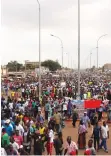  ?? MATTEO FRASCHINI KOFFI | AFP ?? Manifestaç­ões populares abalaram Lomé