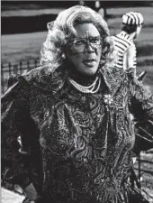  ?? KEVIN WINTER/LIONSGATE ?? Actor-director Tyler Perry as his long-running character Madea in “Boo! A Madea Halloween.”