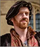  ??  ?? PLAGUE FEARS: Damian Lewis as Henry VIII in the BBC serial Wolf Hall