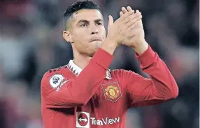  ?? PETER POWELL EPA ?? WOULDN’T it be wonderful if Cristiano Ronaldo came to South Africa to show off his skills and help young soccer players, a reader muses. |