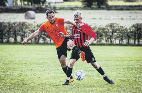  ?? ?? Joel Ramm was on target as Edgehill defeated West Pier in the Scarboroug­h & District Saturday League PHOTO BY ALEC COULSON