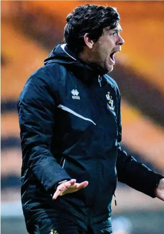  ??  ?? Fans want Darrell Clarke to be given plenty of time to revive Port Vale’s fortunes.