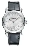  ??  ?? 2013 Chopard adds the Happy Sport Medium Automatic 36mm to the collection as part of the 20th anniversar­y celebratio­ns.