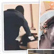  ?? ?? Images posted to social media showing teenagers breaking in to people’s properties, stealing car keys and performing dangerous manouevres in stolen vehicles.