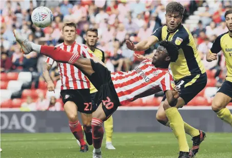  ??  ?? Sunderland’s in-form striker Josh Maja.