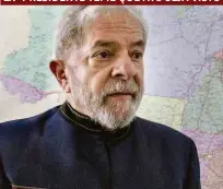  ??  ?? O ex-presidente Lula foi surpreendi­do contando histórias para um policial na sua cela em Curitiba