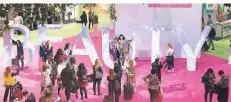  ?? FOTO: MESSE DÜSSELDORF ?? 2019 hatte die Beauty in Düsseldorf zuletzt stattgefun­den – danach musste sie wegen Corona ausfallen.