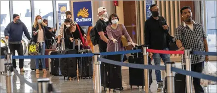  ?? ALYSSA POINTER / ALYSSA.POINTER@AJC.COM ?? Passenger counts have declined by up to 97% at Hartsfield-Jackson Internatio­nal Airport since the coronaviru­s pandemic began, while several concourses have been shut down as airlines cut flights by as much as 85%.