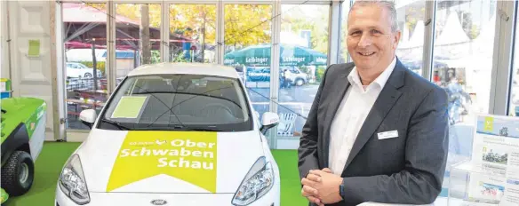  ??  ?? Thomas Kraft, Verkaufsle­iter des Autohauses Zwerger.