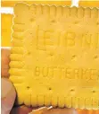  ?? FOTO: DPA ?? Leibniz-Butterkeks: Seit Juli backt Bahlsen den Keks auch für den Ostmarkt mit Butter – und nicht mit dem billigeren Palmöl.