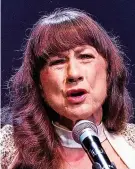  ?? ?? Folk singer Judith Durham