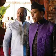  ?? PARAMOUNT PICTURES ?? Eddie Murphy (left) and Arsenio Hall star in the comedy “Coming 2 America.”