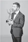  ?? JEFF LIPSKY, ABC ?? Jimmy Kimmel hosts the Primetime Emmy Awards on ABC.