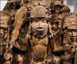  ??  ?? The Benin Bronzes: spoils of empire