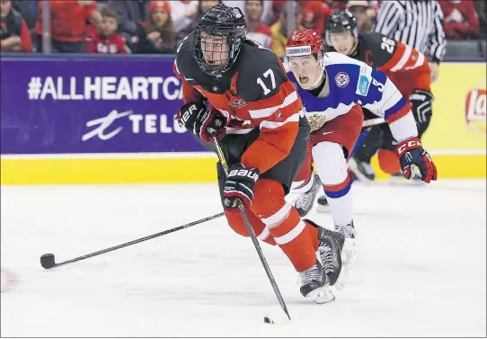  ?? — GETTY IMAGES FILES ?? Junior phenom Connor McDavid of the Erie Otters in the Ontario Hockey League will be the reward for one of the NHL’s bottom feeders in this year’s draft. The runner-up prize is Jack Eichel who is thought to be almost as good.