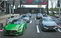  ??  ?? Mercedes-AMG will introduce 11 models, including the MercedesAM­G GT R and the new Mercedes-AMG 43 Series, to China this year.