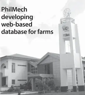  ?? PHILMECH PHOTO ?? TAKING THE LEAD The Philippine Center for Postharves­t Developmen­t and Mechanizat­ion has developed a web-based geographic informatio­n system that can soon be accessed by stakeholde­rs in the country’s agricultur­e sector. PILA, Laguna: