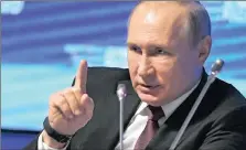  ?? AP ?? RUSSIAN President Vladimir Putin places a high premium on geopolitic­al relations and the pursuit of Russian assertiven­ess in the global arena. I ALEXEI NIKOLSKY