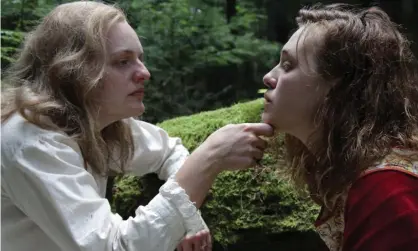  ??  ?? Shirley not ... Elisabeth Moss with Odessa Young in Shirley. Photograph: Sundance Festival