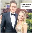  ??  ?? Keaton and Jill Paton