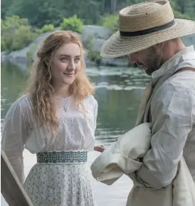  ?? SONY PICTURES CLASSICS ?? Saoirse Ronan and Corey Stoll star in The Seagull, a film packed with talent and plot, but unable to find the right tone.