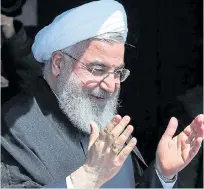  ??  ?? US has no respect, says President Hassan Rouhani