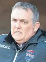  ??  ?? Owen Coyle: his Ross County side have won just once in 15 games as they struggle at the foot of the table.