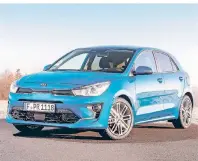  ?? FOTO: KIA ?? Der Kia Rio verfügt über einen eingebaute­n Wohlfühl-Faktor.