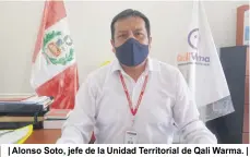  ??  ?? | Alonso Soto, jefe de la Unidad Territoria­l de Qali Warma. |