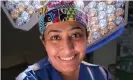  ?? Photograph: Swansea Bay University Health Board/PA ?? Farah Bhatti, the first female consultant cardiac surgeon in Wales, was awarded an OBE for services to diversity in the NHS.