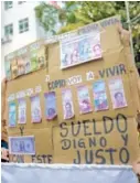  ?? AP ?? Protestar por el costo de la vida es común en Caracas.