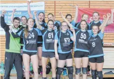  ?? FOTO: PRIVAT ?? Die Volleyball­erinnen der TG Bad Waldsee II haben sich die Meistersch­aft in der A-Klasse gesichert.