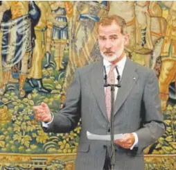  ?? // ABC ?? Felipe VI, en la reunión del Patronato del Instituto Cervantes