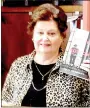  ?? Photo submitted ?? Marianne Farner gave a presentati­on on the book, A Gentleman in Moscow,
at the Spring Sunday Book Review April 15.