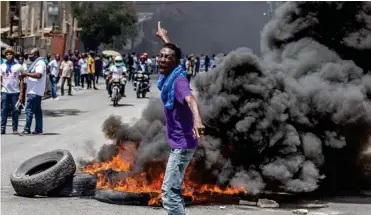  ?? ?? Almost half of Haiti’s people are struggling to feed themselves as gang violence spreads across the country, with several areas close to famine.