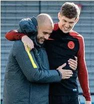  ??  ?? Phone home: I will definitely contact Pep during the tournament, says John Stones