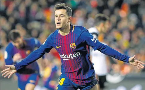  ?? ?? BARCA MAN: Steven Gerrard refused to comment on speculatio­n linking him to a move for Philippe Coutinho, above.