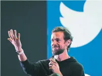  ?? PRAKASH SINGH AFP/GETTY IMAGES ?? Hackers took over Twitter’s chief executive Jack Dorsey’s own Twitter account by SIM swapping, and posted offensive content.