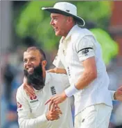  ?? AFP ?? Moeen Ali picked a fivewicket haul to end SA resistance.