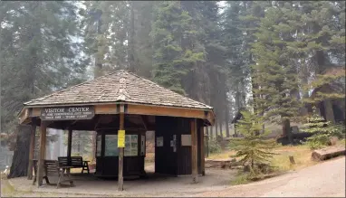  ?? RECORDER PHOTOS BY ALEXIS ESPINOZA ?? Balch Park remains in good condition, even though the SQF Complex fires have passed through it, thanks to previous prescribed burns performed in the area.