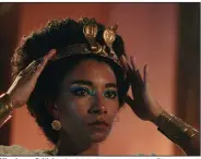  ?? (Netflix via TNS) ?? Mixed-race British actor Adele James stars as the Pharaonic ruler, Cleopatra, in Netflix’s “Queen Cleopatra.”