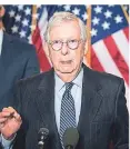  ?? FOTO: IMAGO ?? Mitch McConnell ist Chef der Republikan­er im US-Senat.